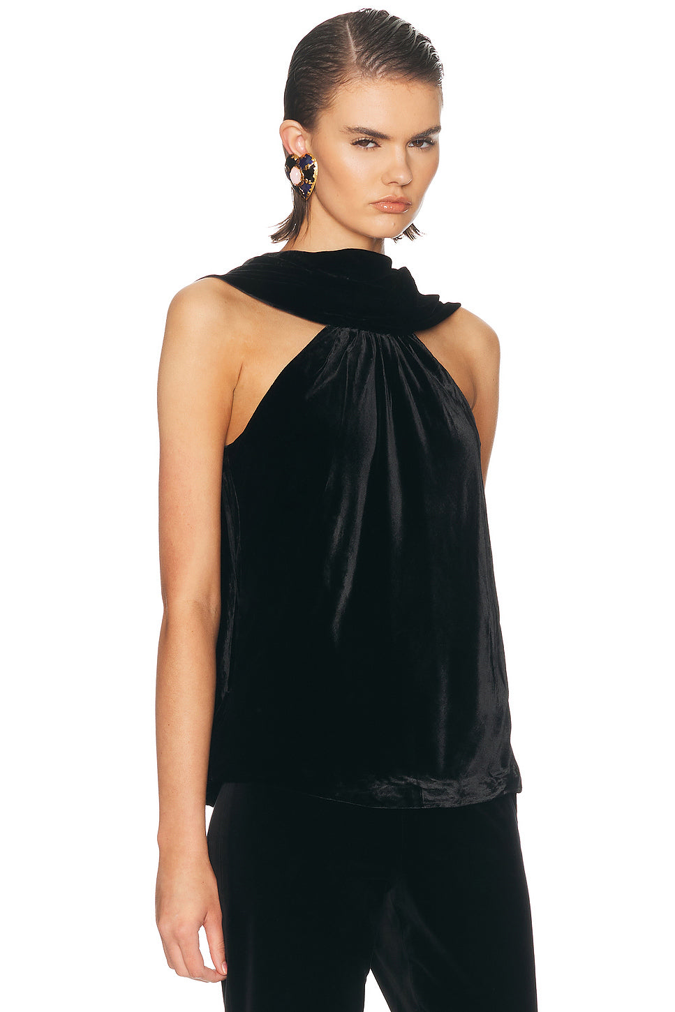 Velvet Scarlette Cape Top