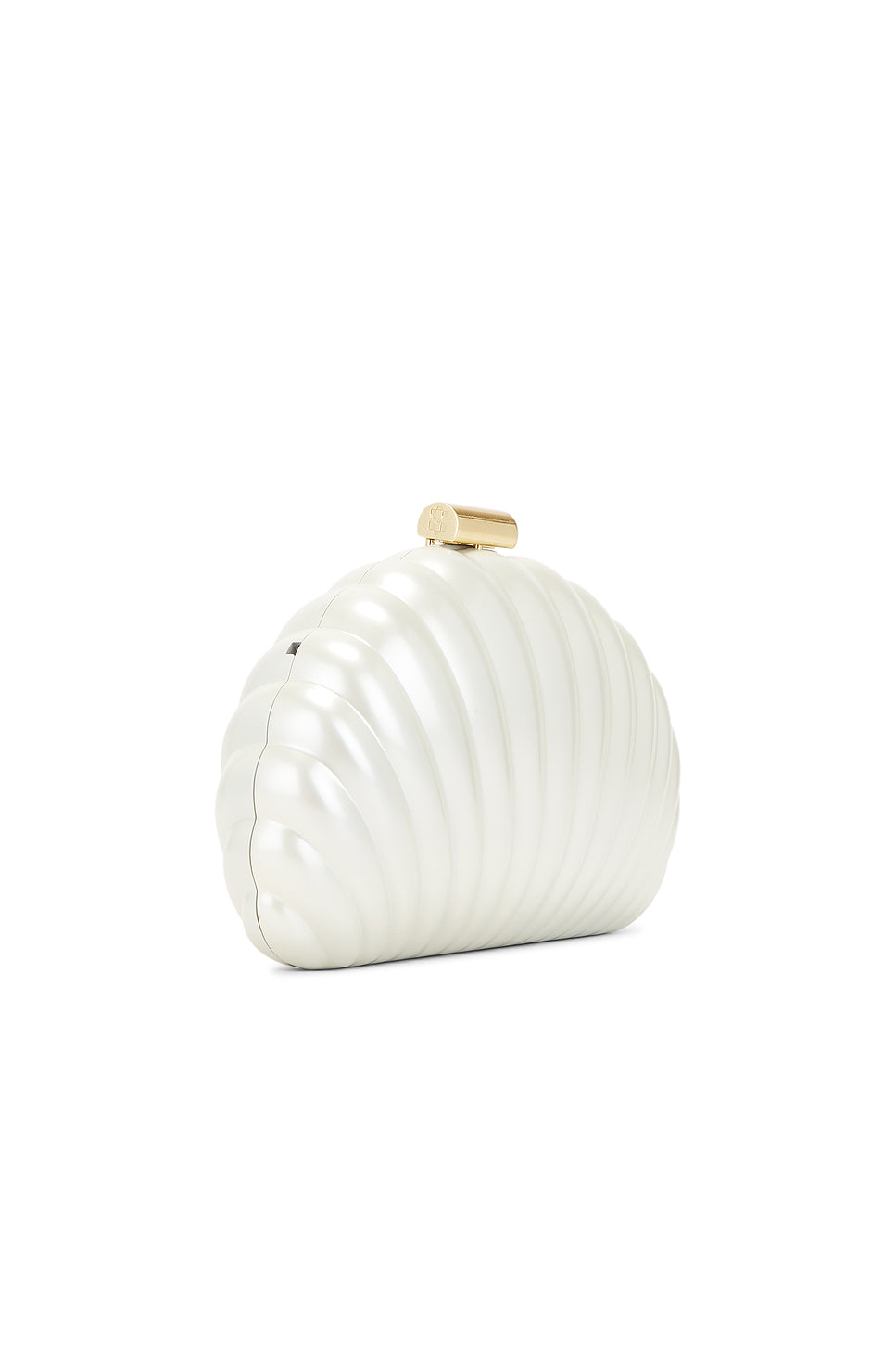 Monet Pearlized Shell Clutch