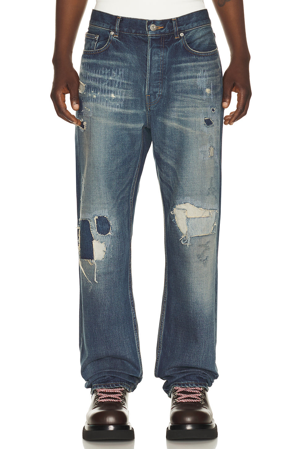 Straight Leg Jeans