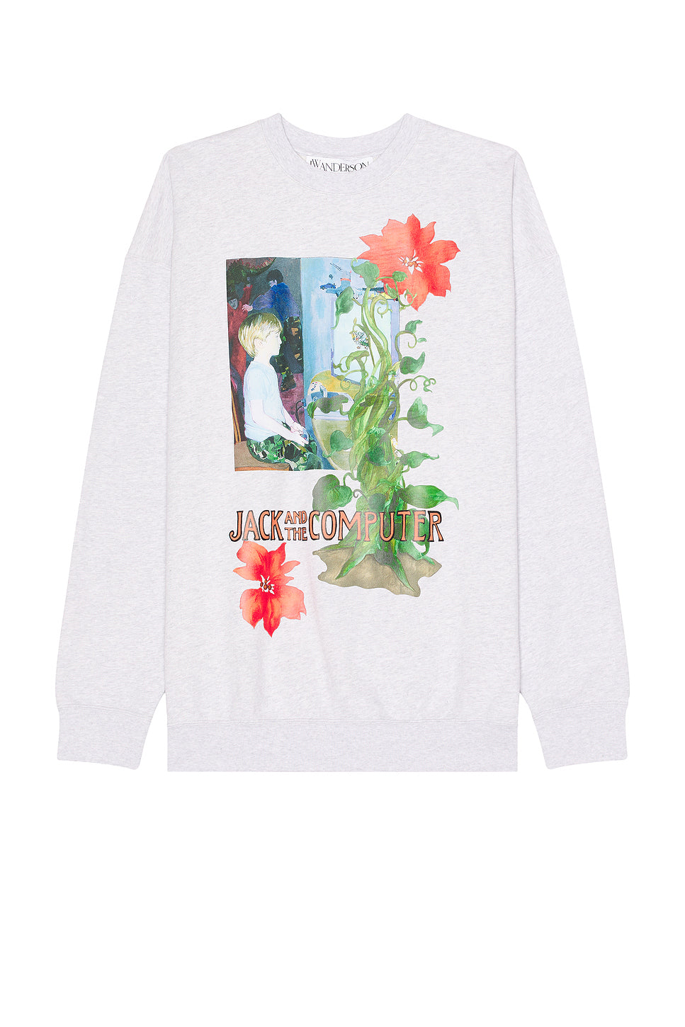 Relaxed Fit Printed Sweatshirt