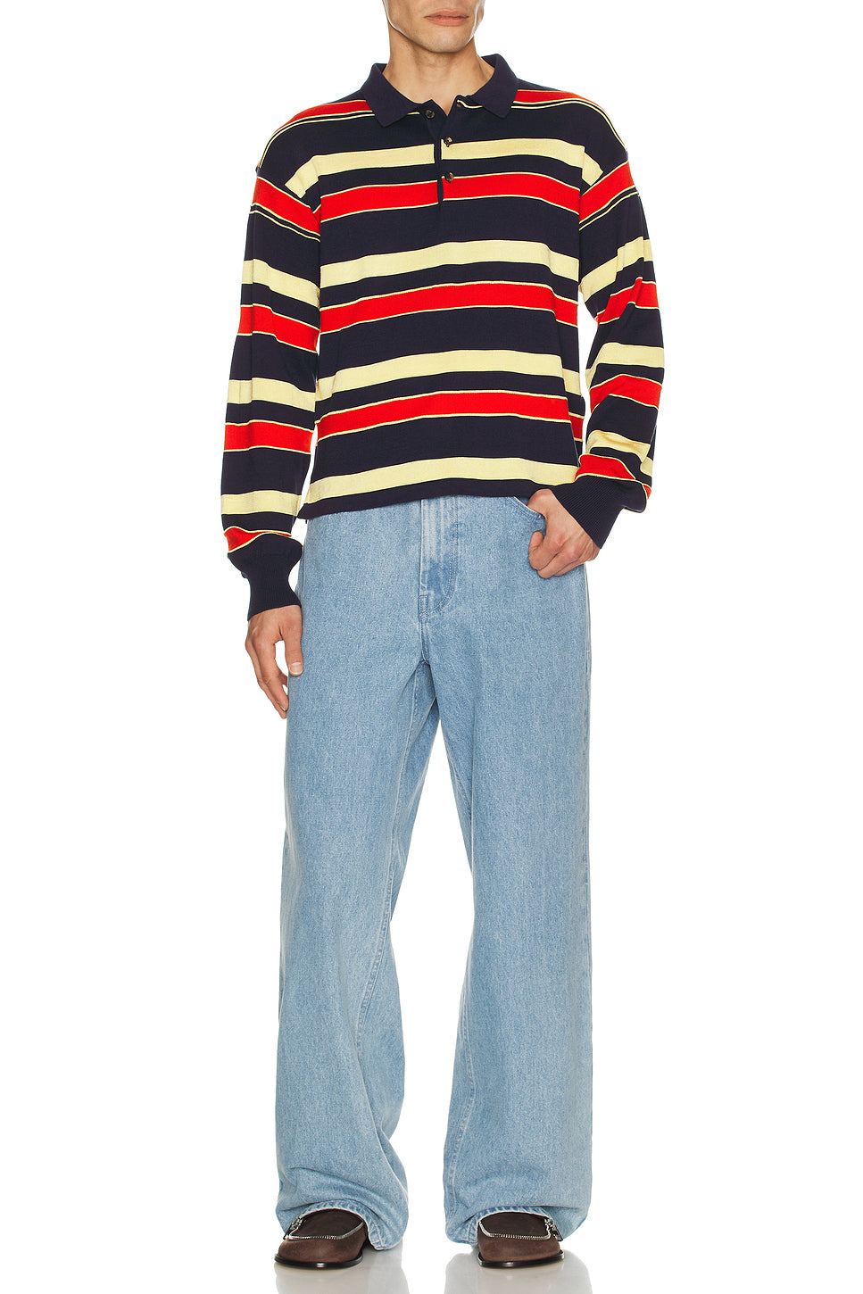 Knitted Rugby Polo