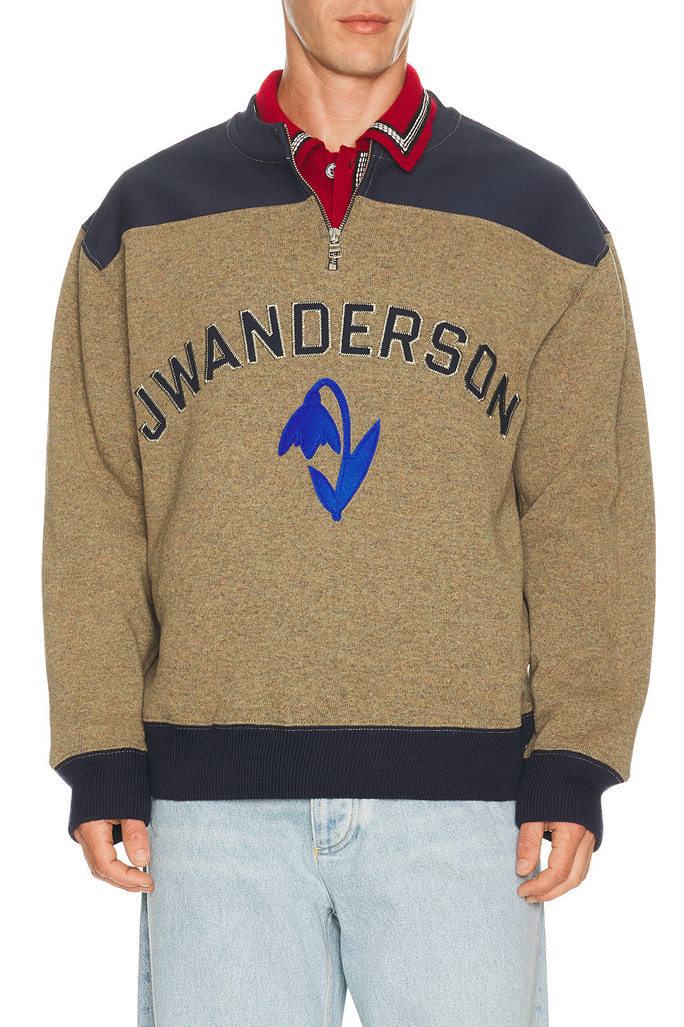 Half Zip Sweatshirt