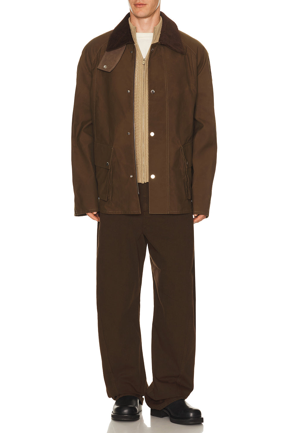 Raglan Sleeve Outdoor Jacket