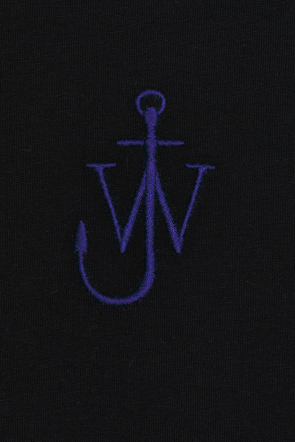 Anchor Embroidery Back Print T-Shirt