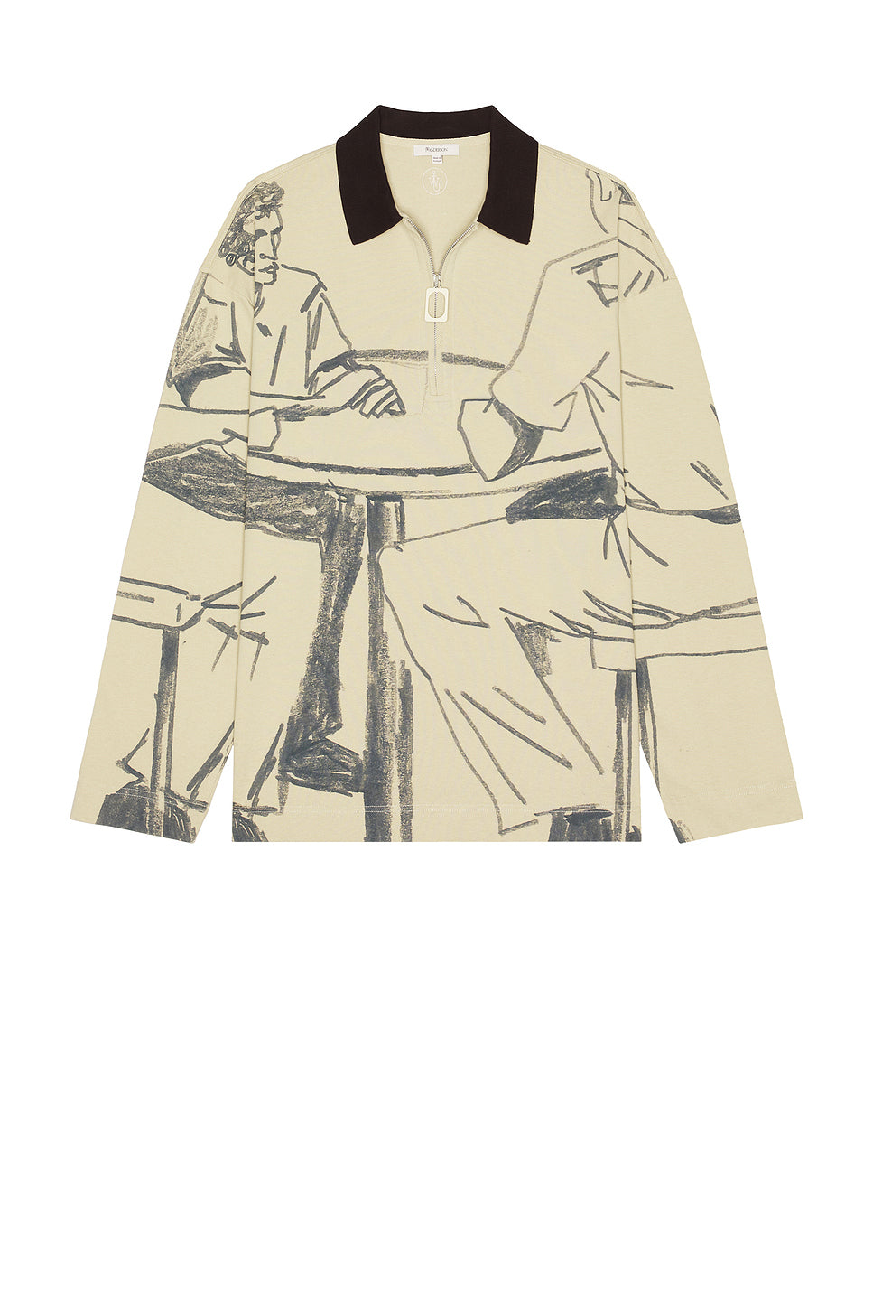 Printed Rugby Polo