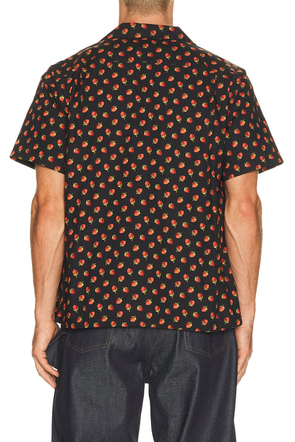 Short Sleeve Camp Collar Shirt