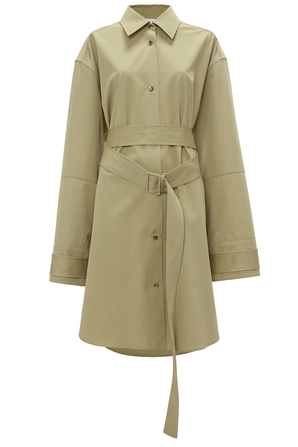 Double Wrap Trench Dress