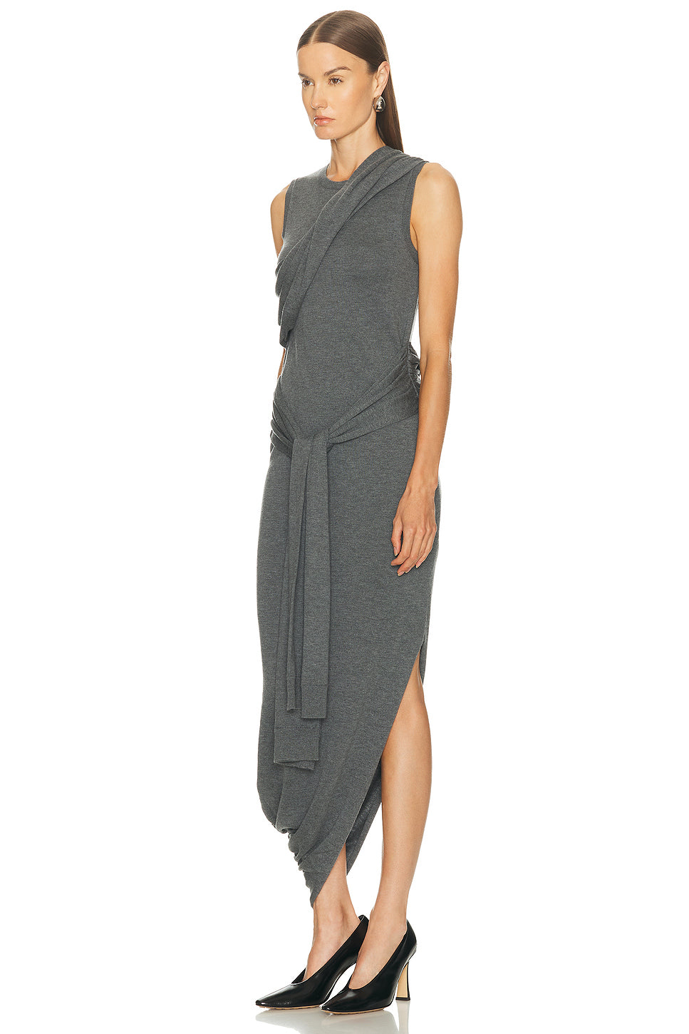 Tie Detail Sleeveless Dress