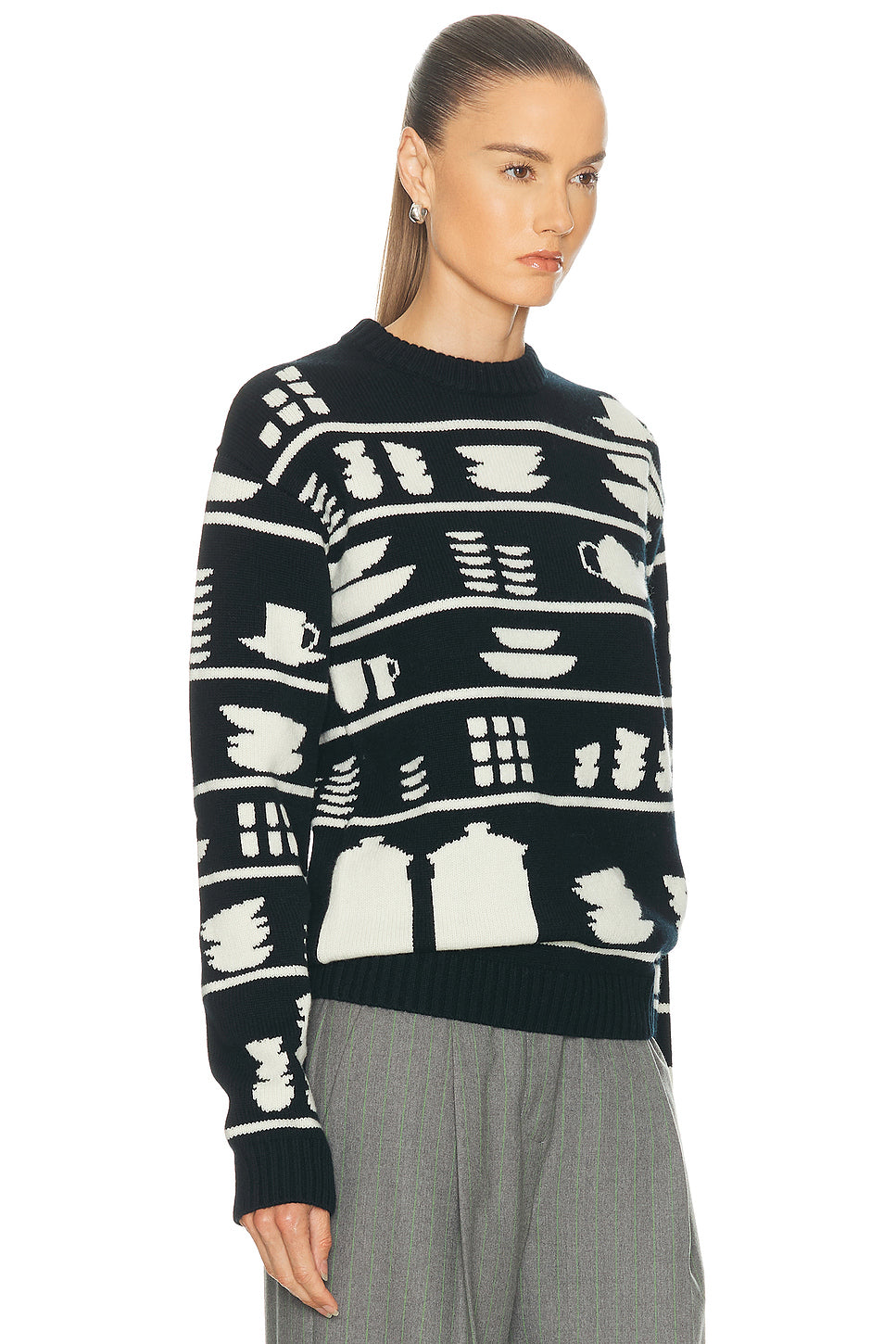 Crockery Jacquard Jumper