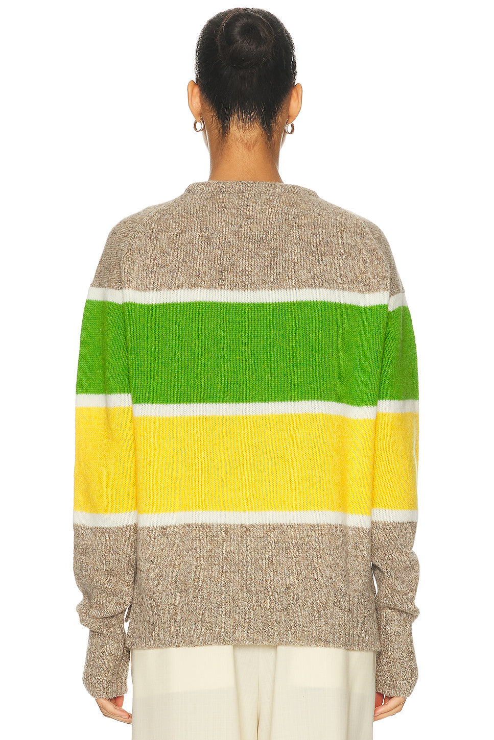 Stripe Crew Neck Sweater