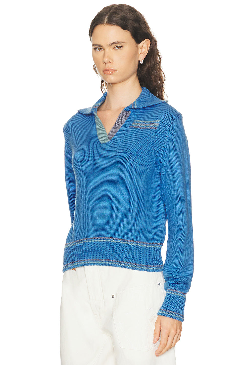 Shrunken Polo Jumper