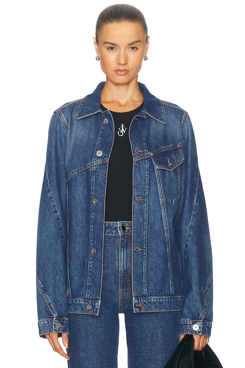 Twisted Denim Jacket