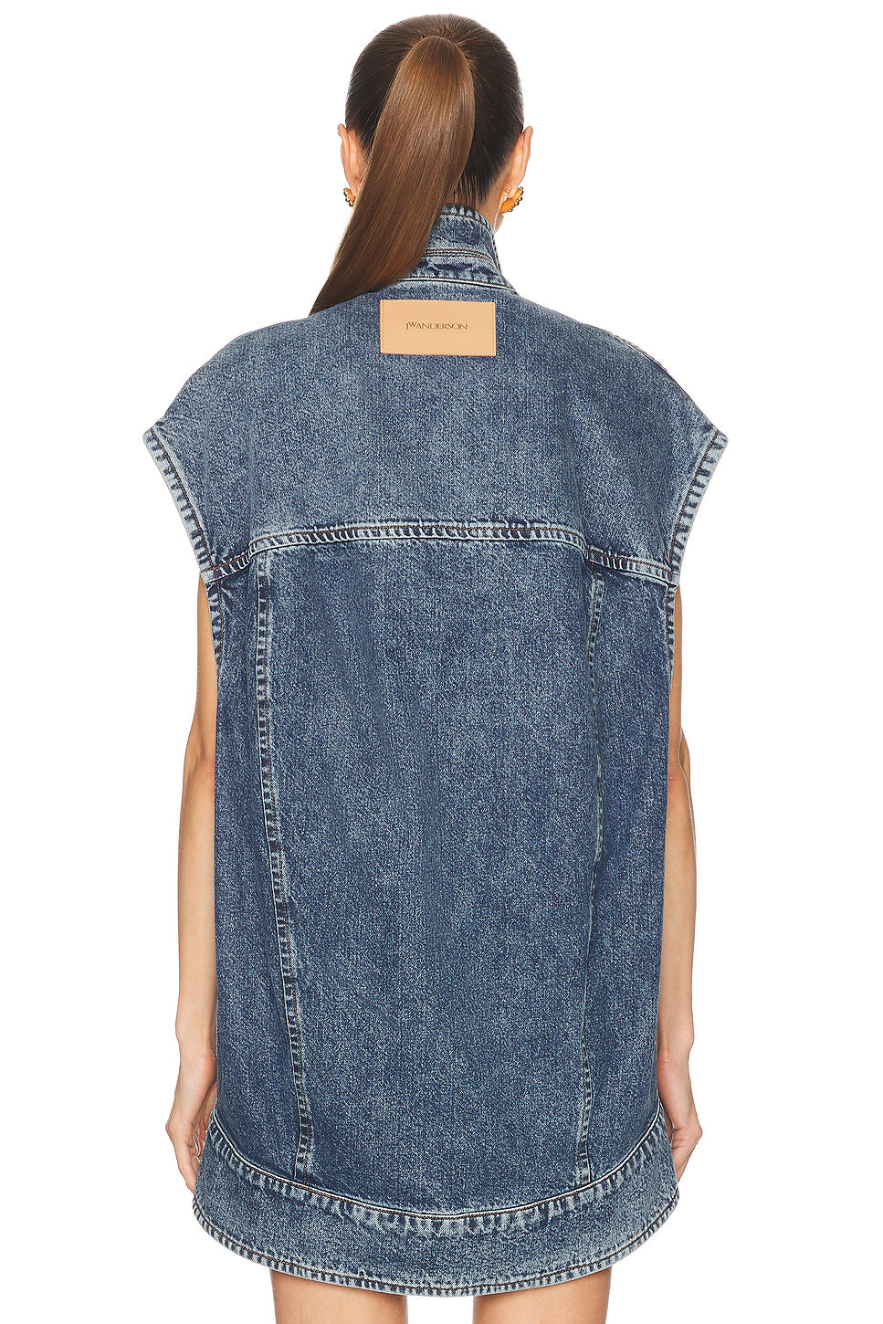 Sleeveless Denim Jacket