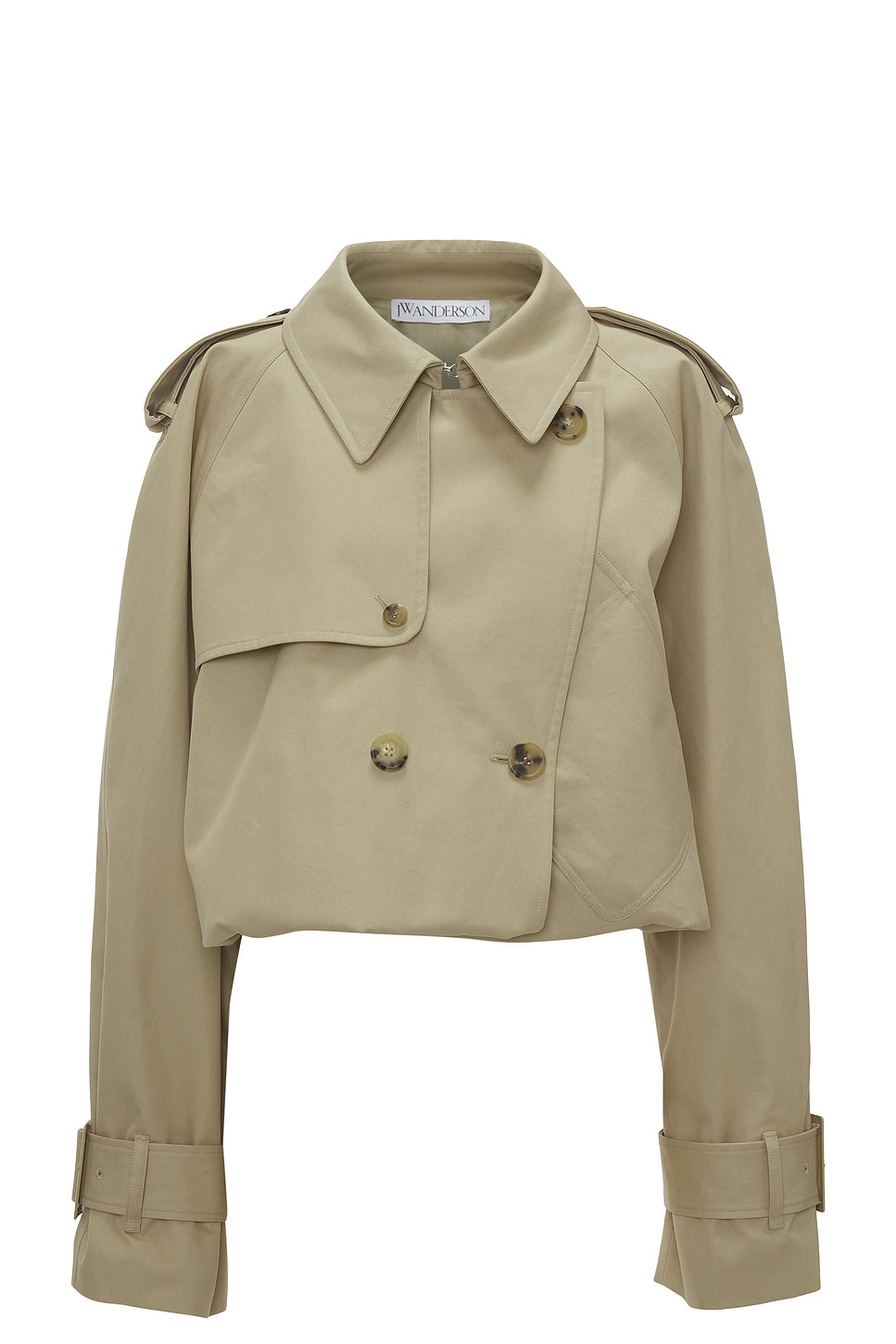 Cropped Trench Coat