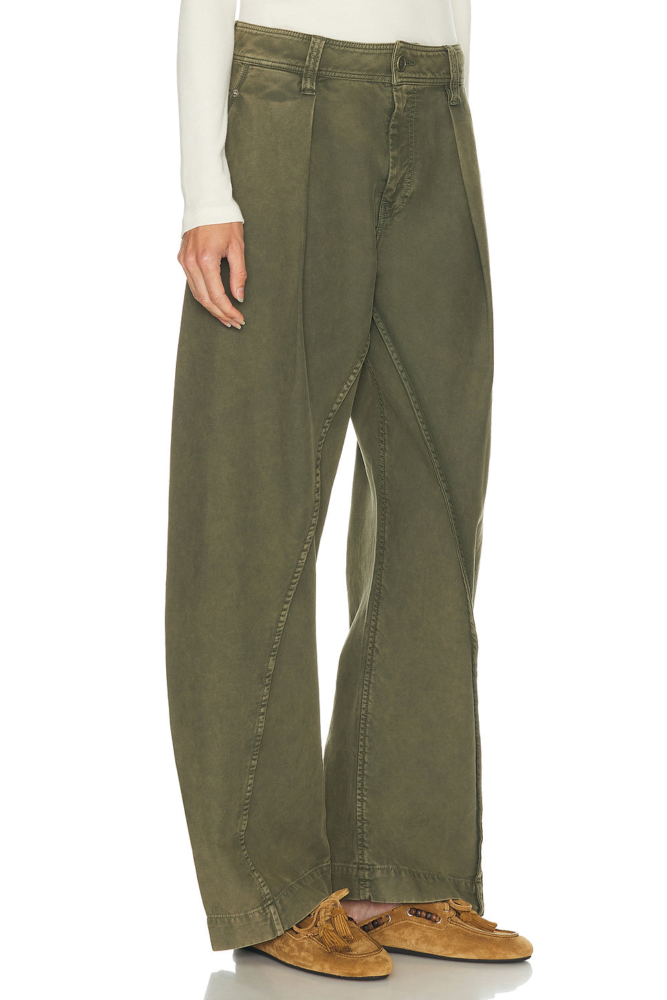 Twisted Seam Trouser