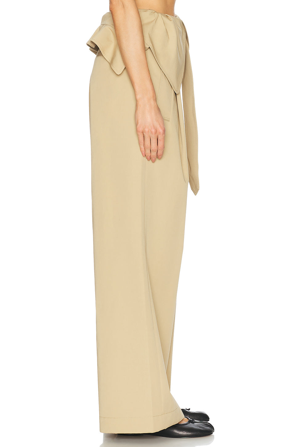 Fold Over Trench Trouser