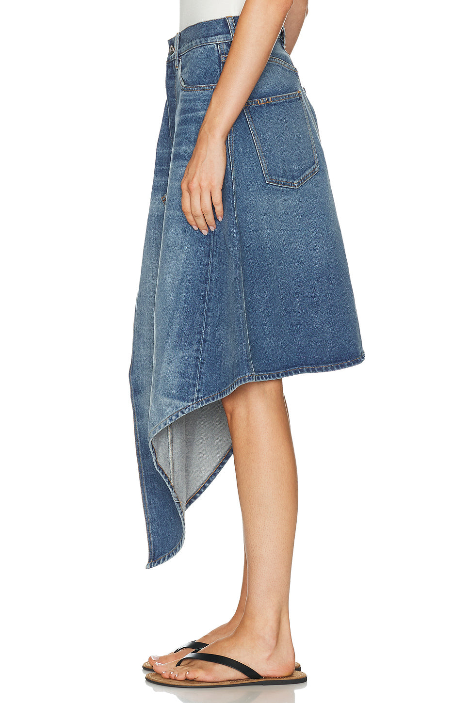 Drop Front Skirt