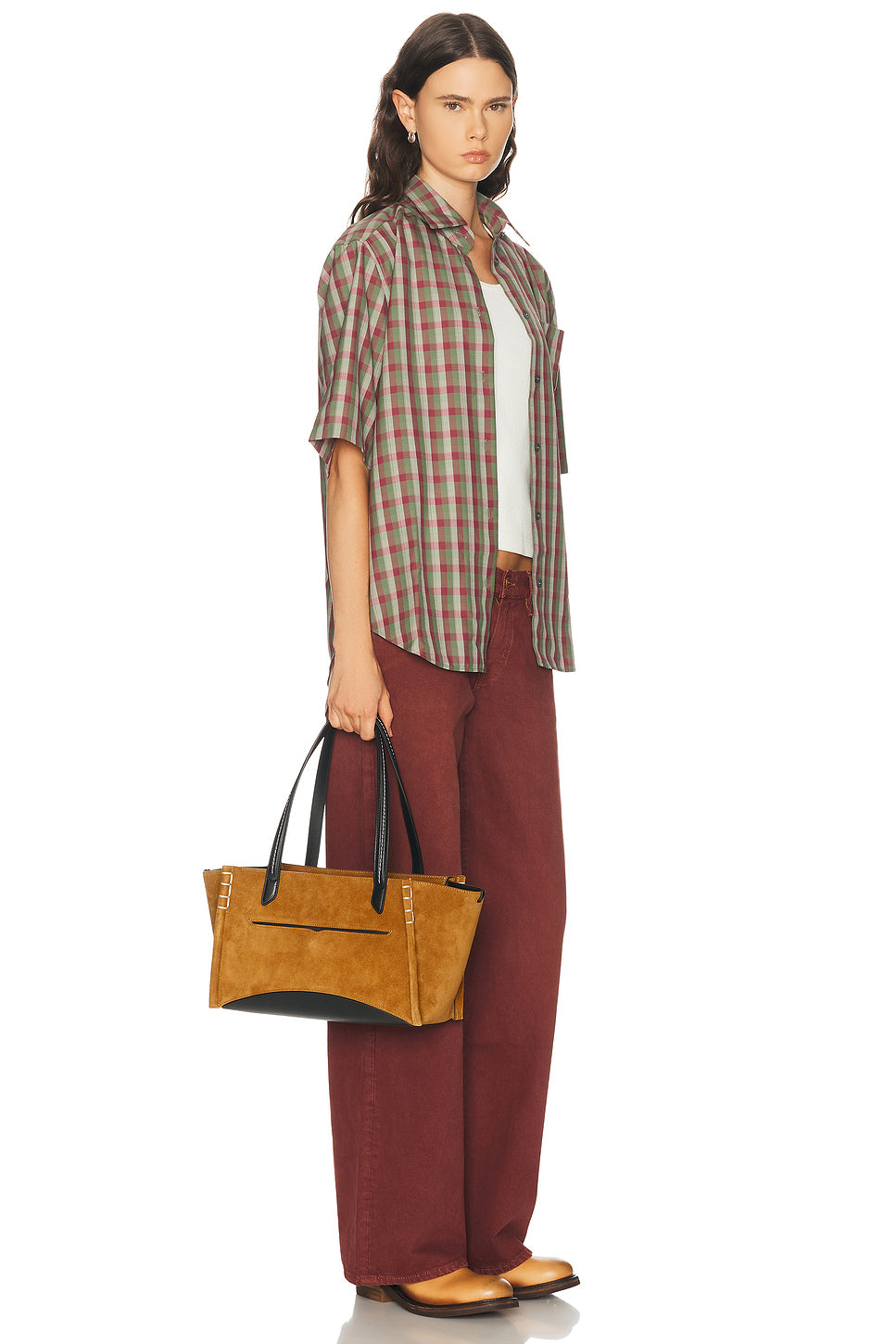 Elongated Loafer Cabas Tote Bag