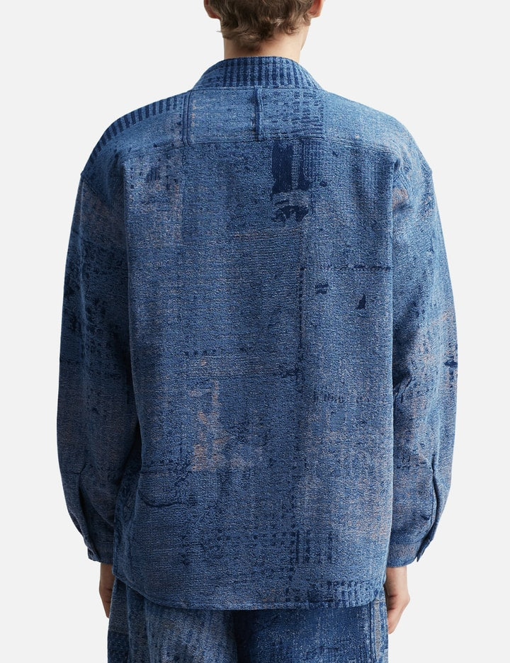 Boro Jaquard Haori Shirt 3YR Wash