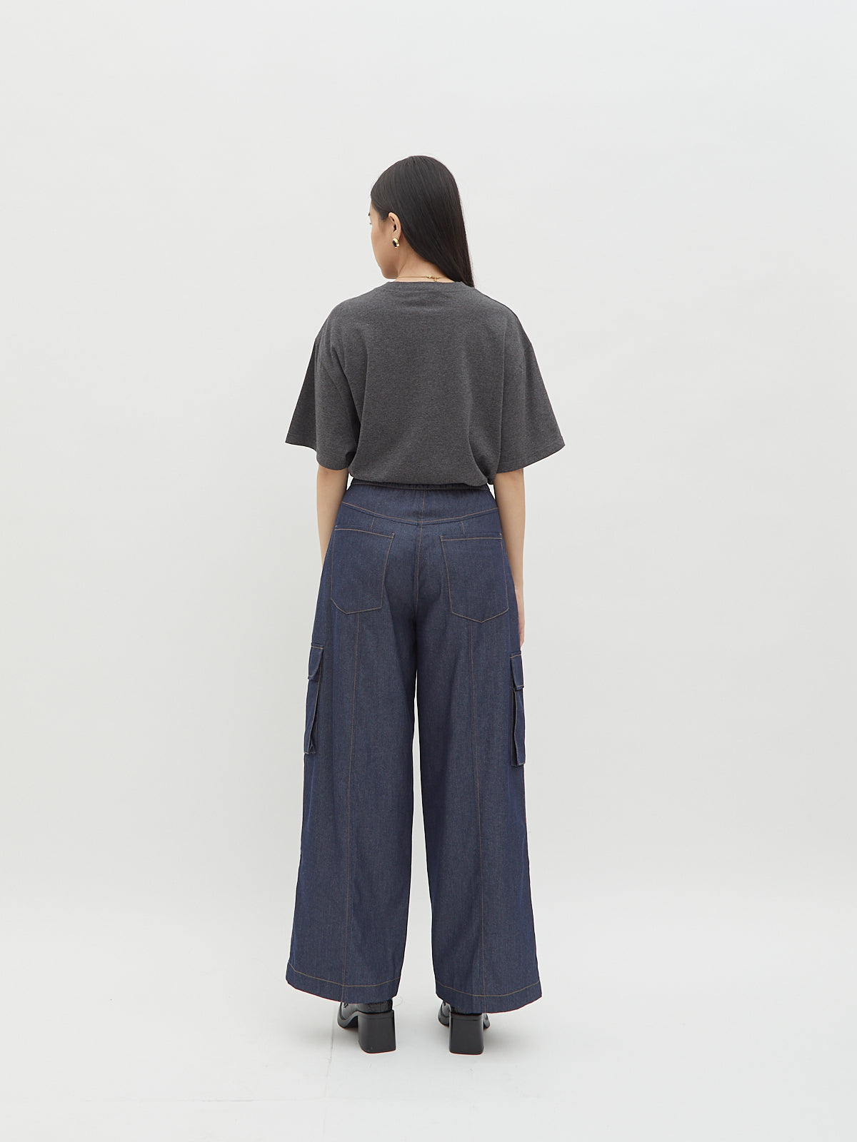 Jada Denim Cargo Pants - Velvet at Bobo