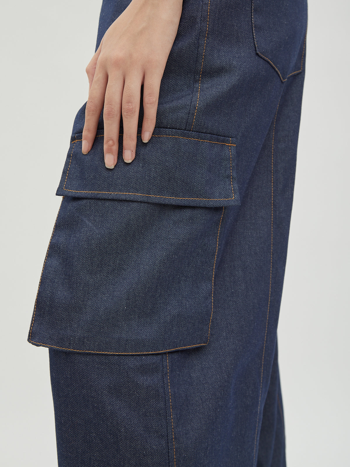 Jada Denim Cargo Pants - Velvet at Bobo