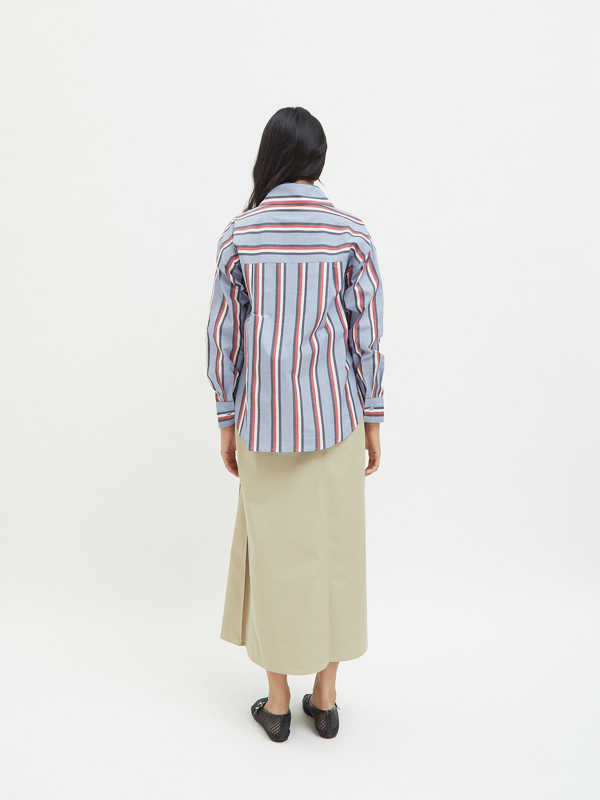 Jemima Curved Collar Shirt