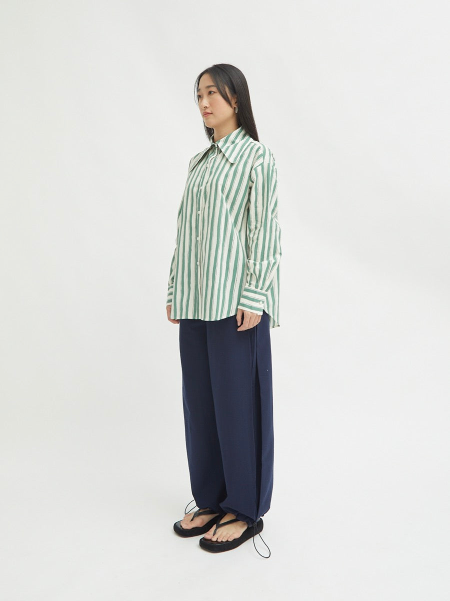 Jemima Curved Collar Shirt