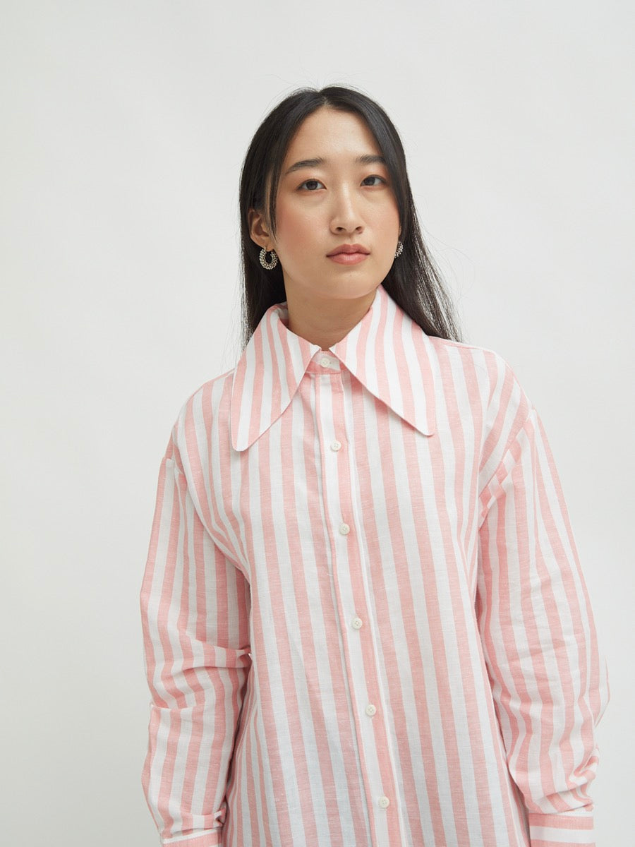 Jemima Curved Collar Shirt