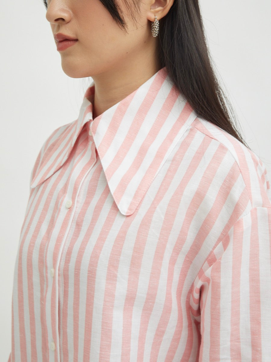 Jemima Curved Collar Shirt