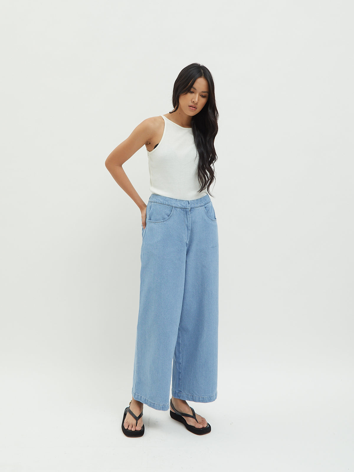 Jena Wide Leg Highwaist Pants