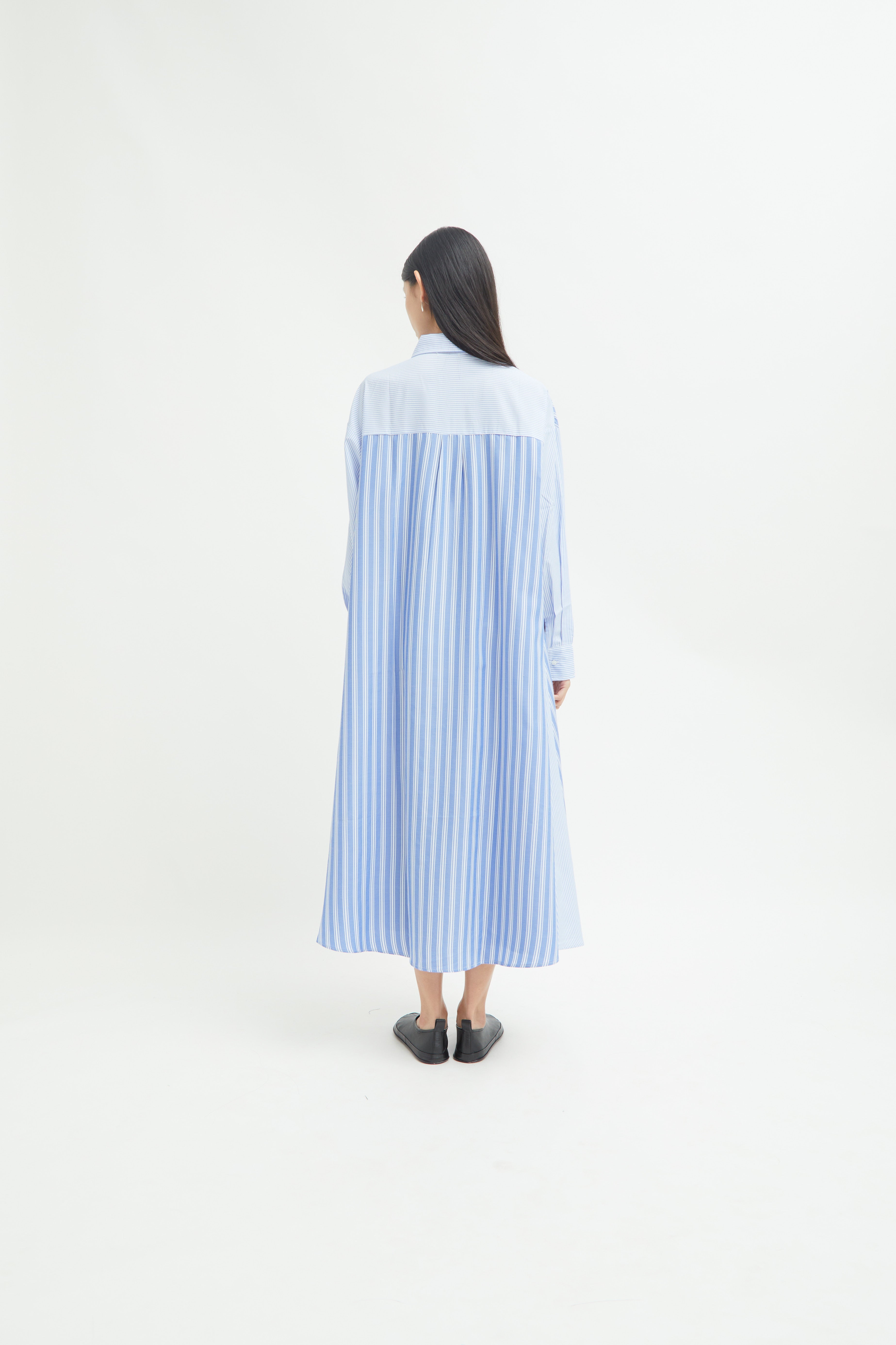 Jihan Shirt Dress with Collar