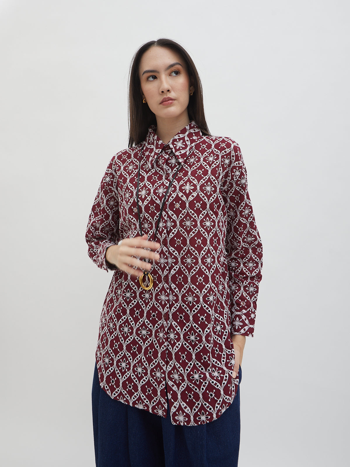 Baila Embroidery Shirt