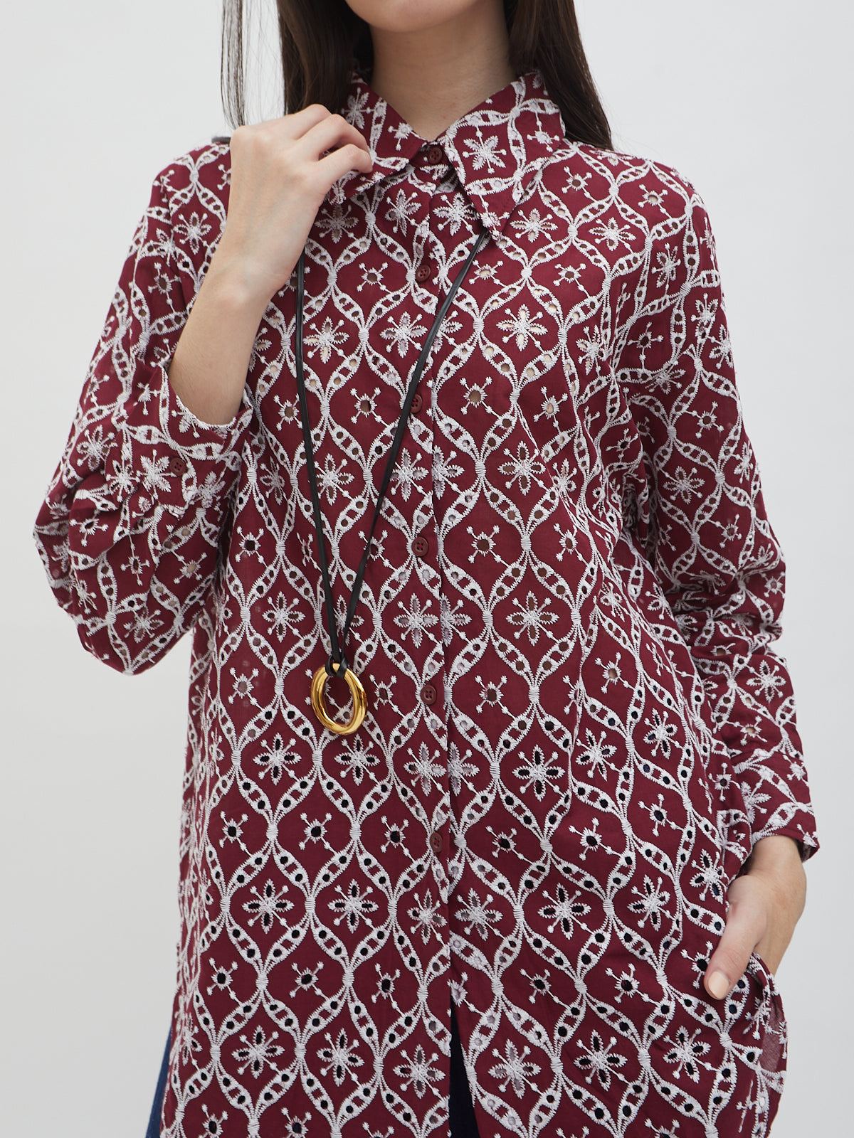 Baila Embroidery Shirt