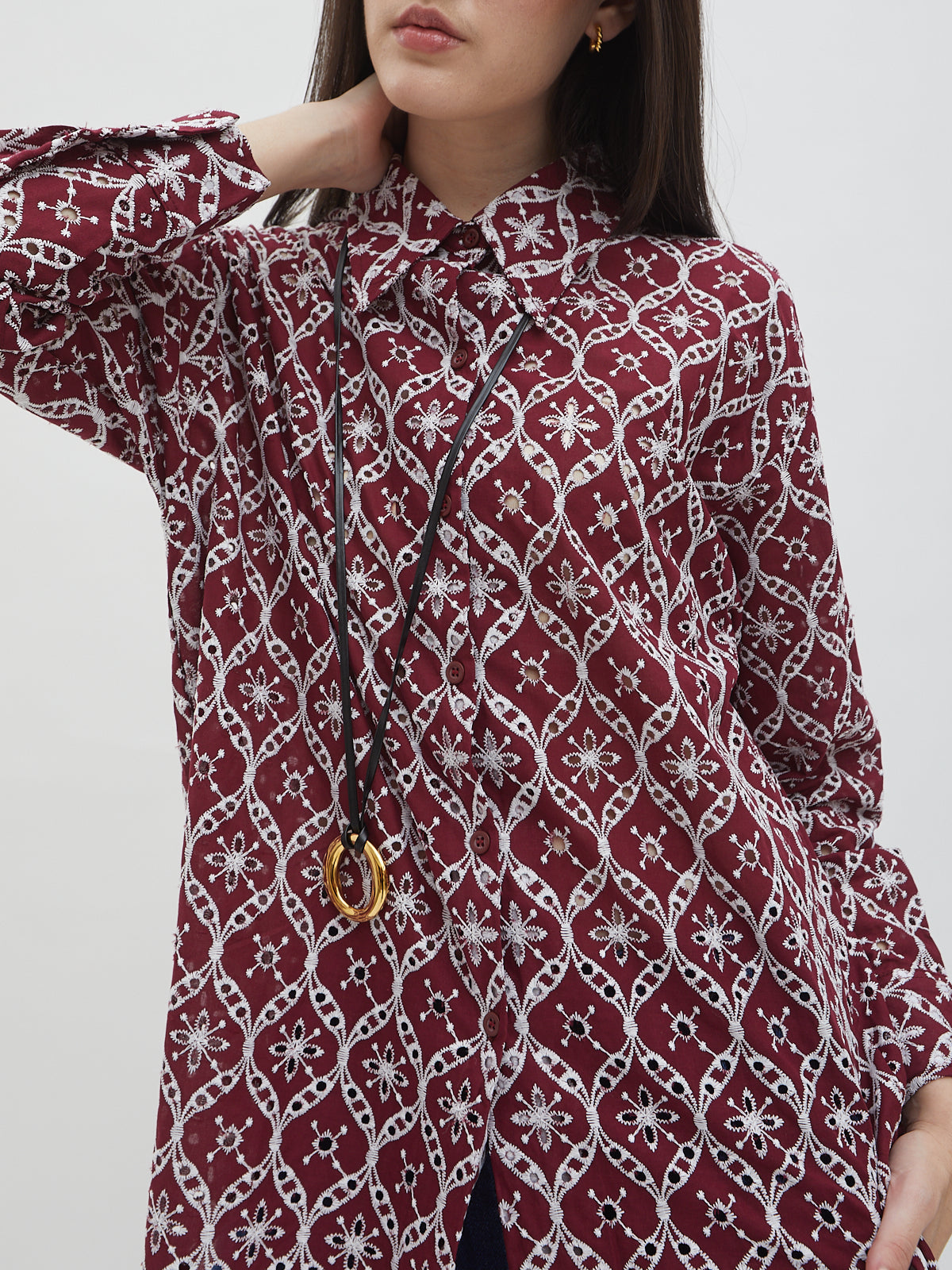 Baila Embroidery Shirt