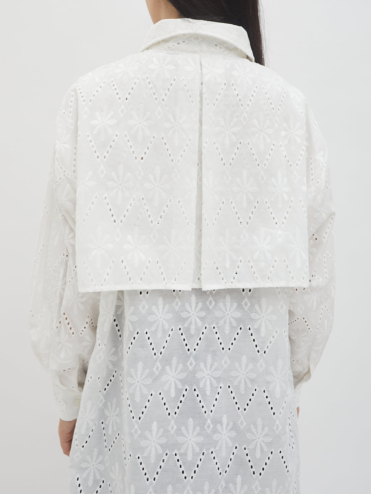 Zakia Embroidery Shirt Dress