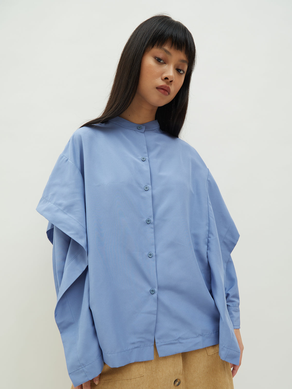 Aluna Side Ruffle Shirt