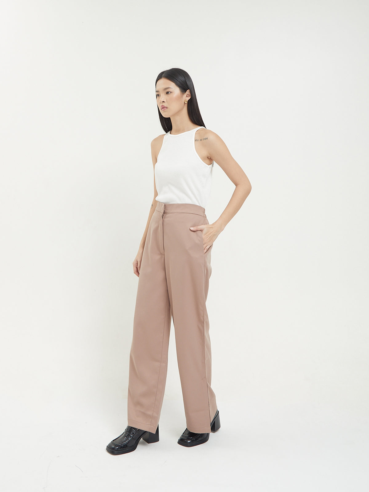 Naira Flare Pants with slit