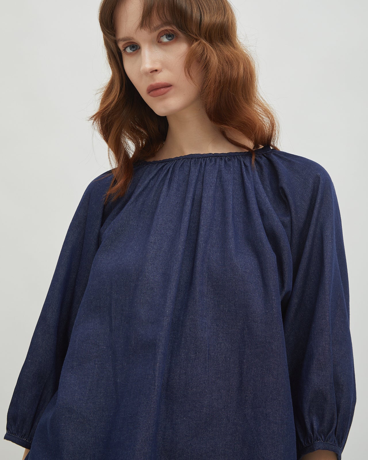 Amara Denim Blouse