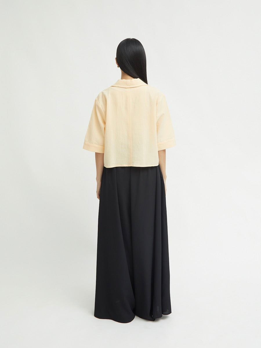 Karina Shawl Collar Top