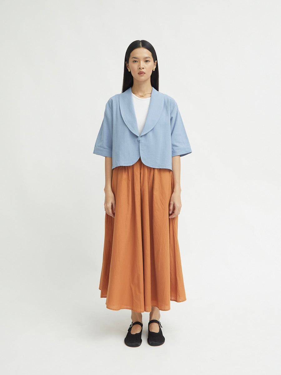 Karina Shawl Collar Top