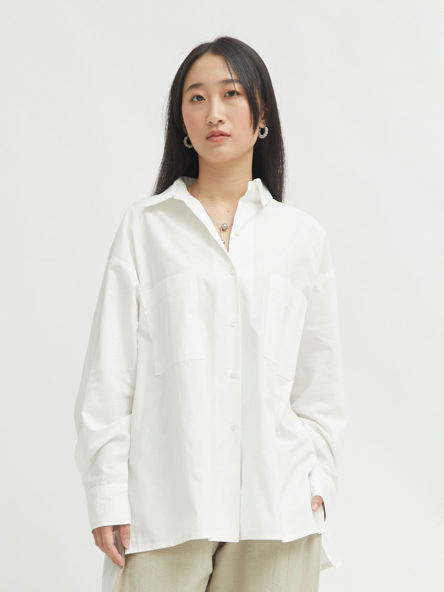 Faika Side Slit Shirt