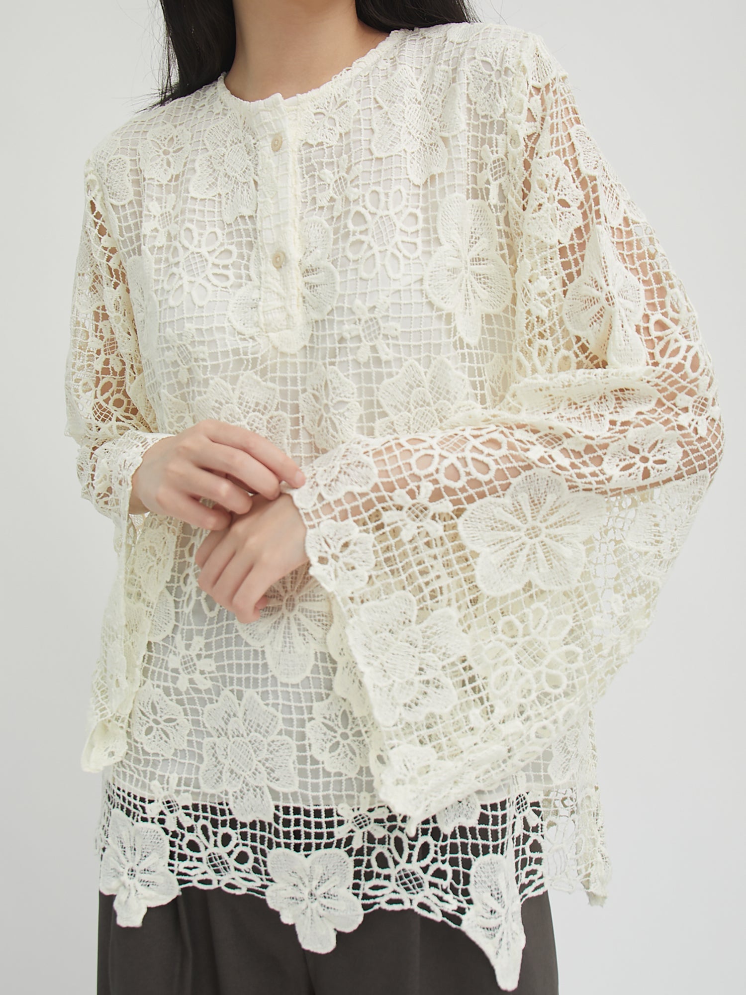 Anala Lace Shirt