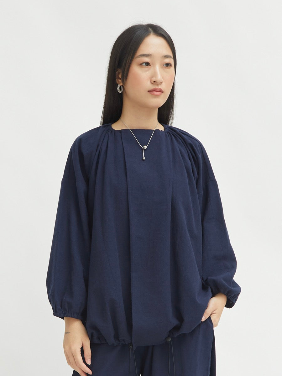 Nadine Drawstring Blouse