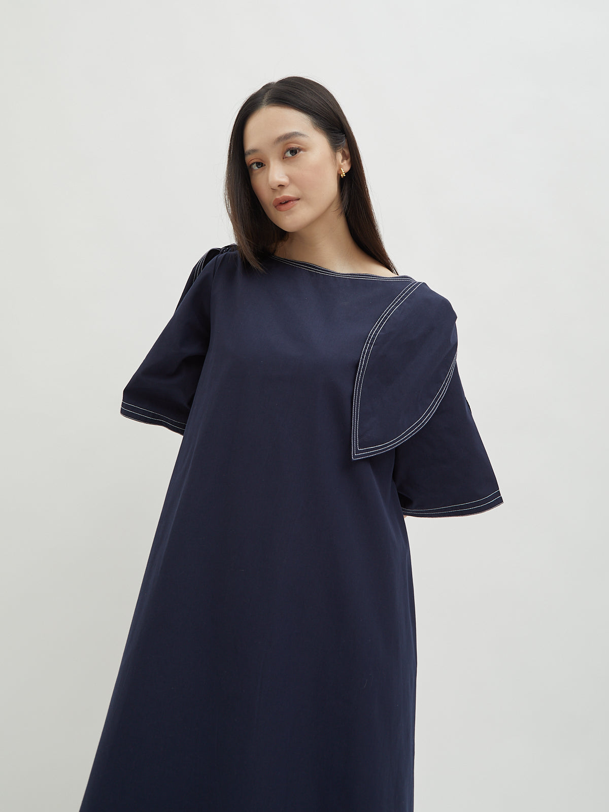 Aurora Knot Shoulder Dress