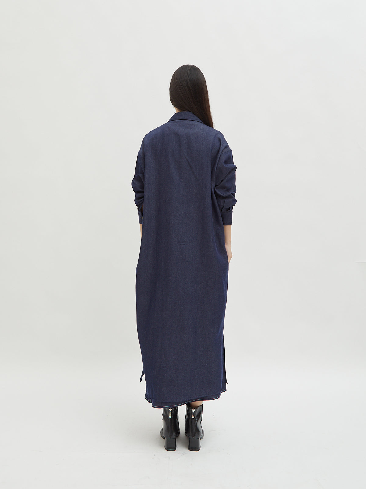 Kinnas Denim Shirt Dress