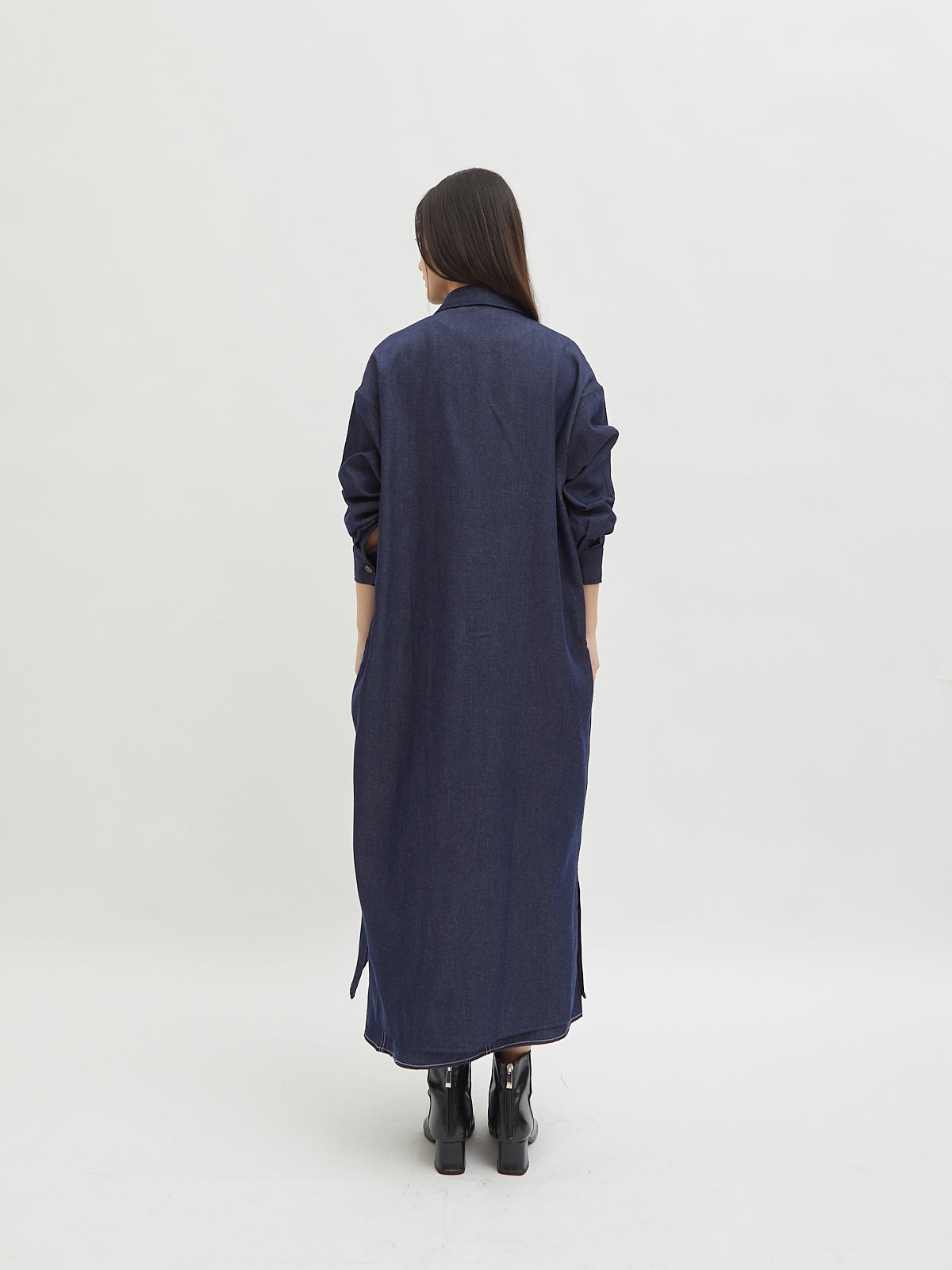 Kinnas Denim Shirt Dress