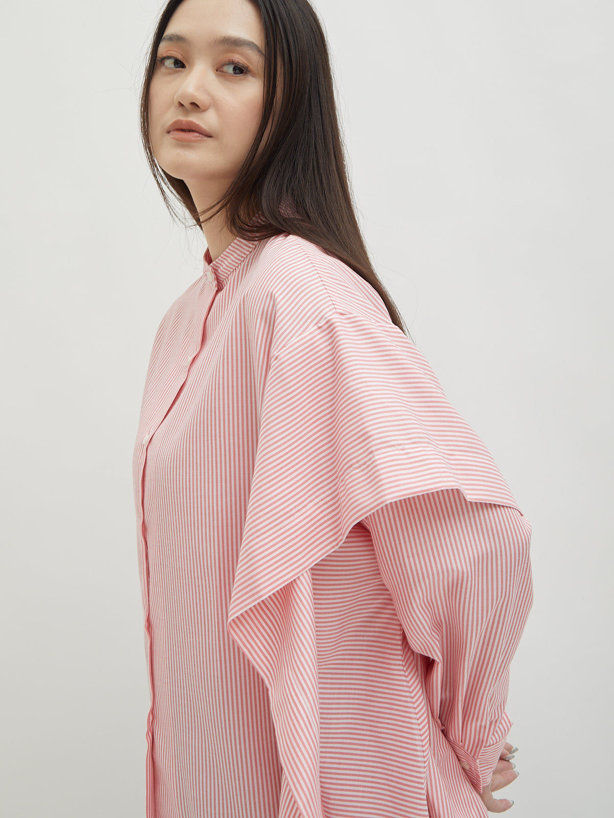 Aluna Side Ruffle Shirt