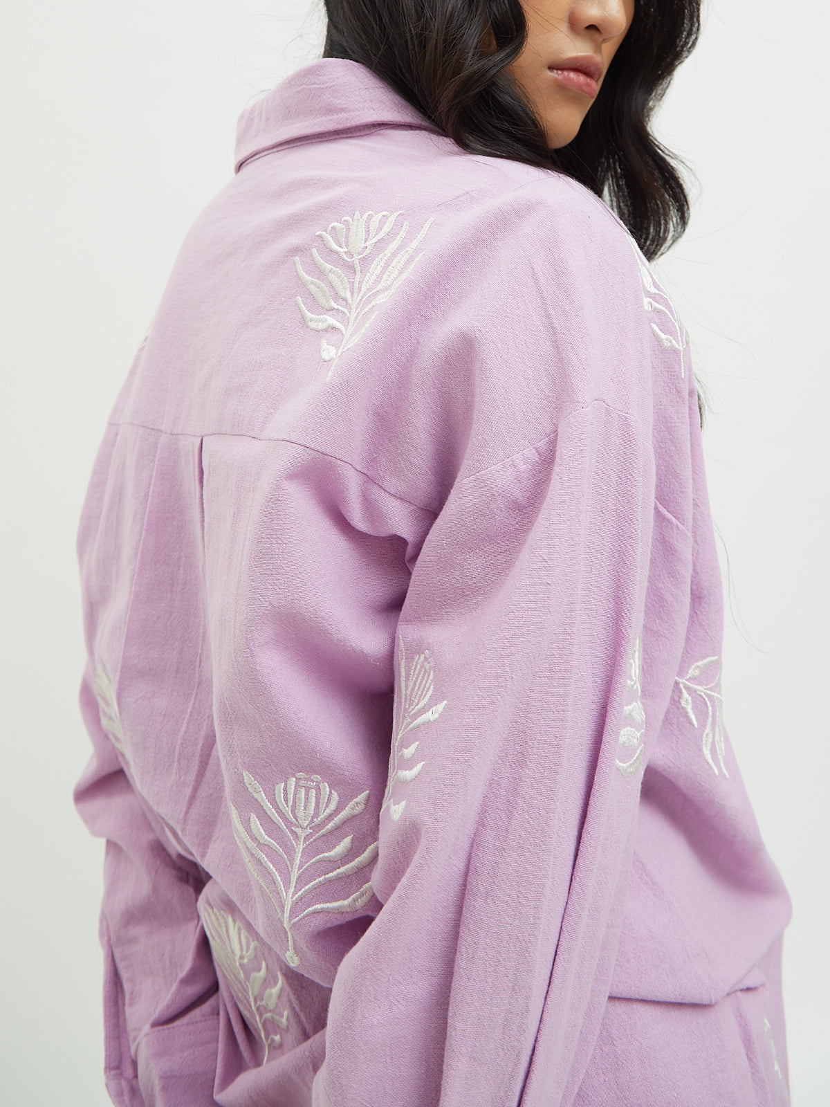 Aster Embroidery Shirt