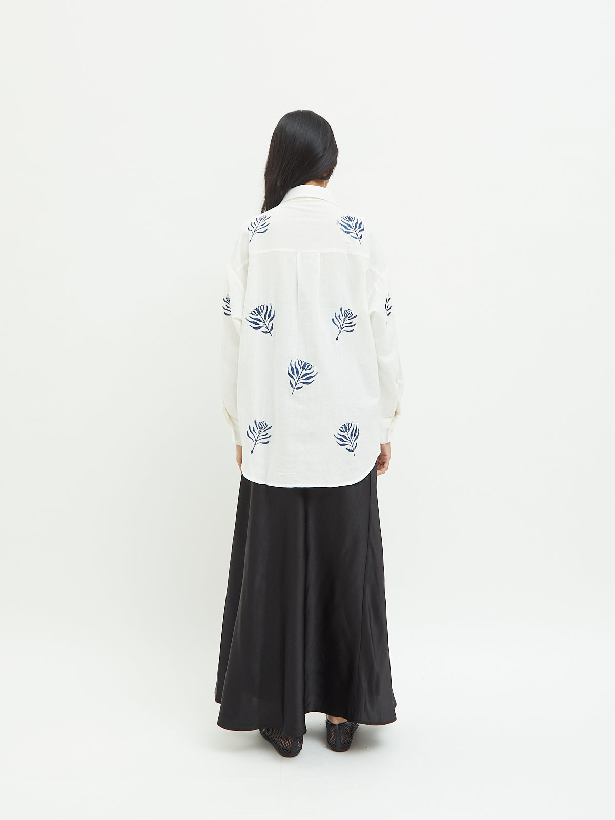 Aster Embroidery Shirt