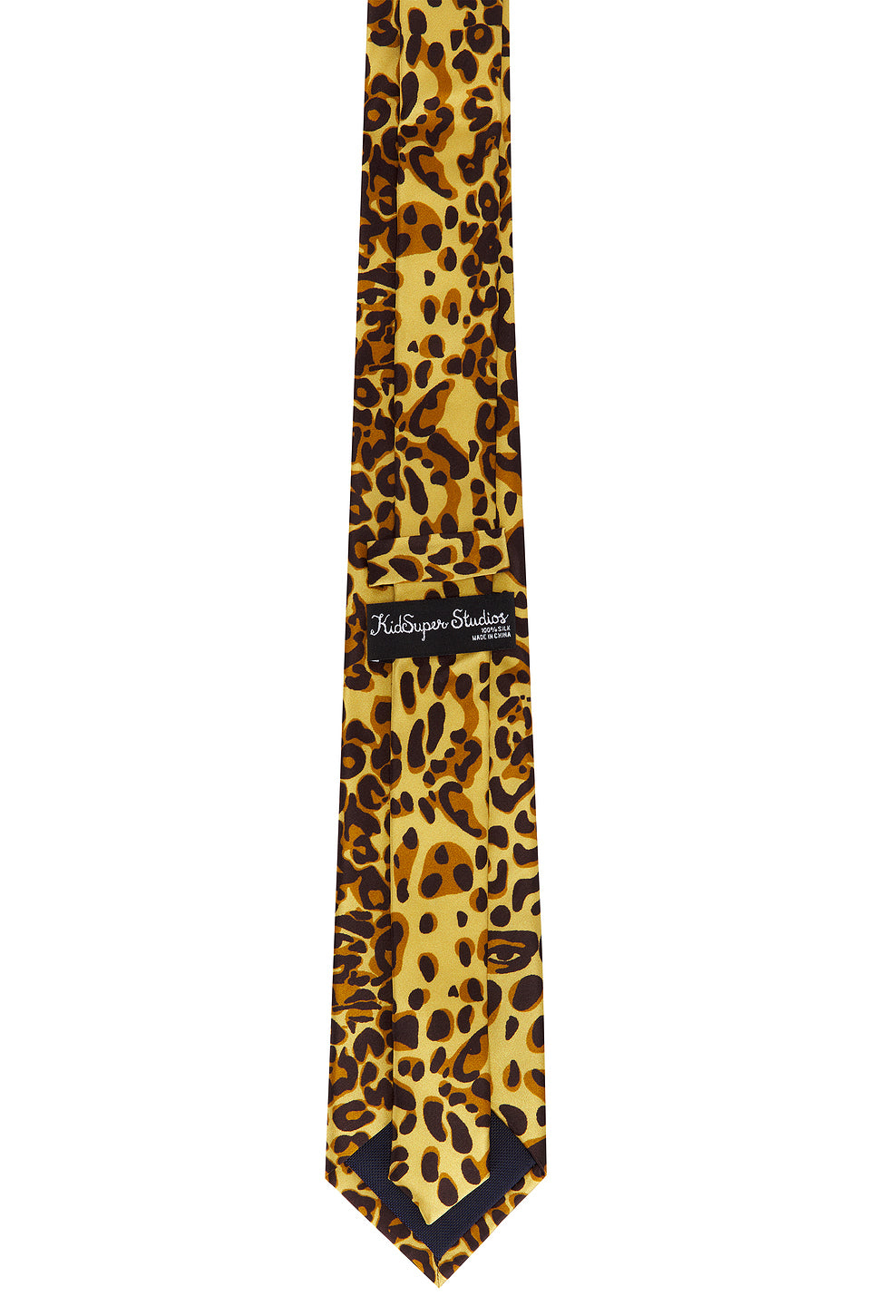 Eye Leopard Print Tie
